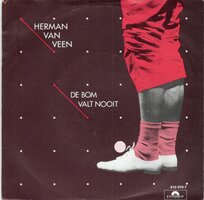 Herman van Veen - De bom valt nooit + Weet je nog (Vinylsingle)
