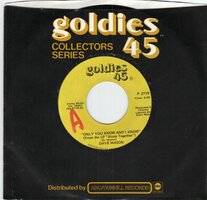Dave Mason - Only You Know And I Know + Sad And Deep As You (Vinylsingle)