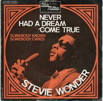 Stevie Wonder - Never had a dream come true + Somebody knows (Vinylsingle)
