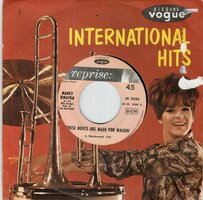 Nancy Sinatra - These boots are made for walkin' + City never sleeps at night (Vinylsingle)