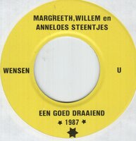 Margreeth, Willem en Anneloes Steentjes - Wensen U een goed 1987 (Vinylsingle)