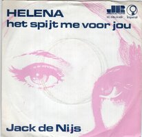 Jack de Nijs - Helena + Het spijt me voor jou (Vinylsingle)