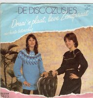 Disco Zusjes - Draai 'n plaat, lieve zendPiratenhits + Van harte beterschap (Vinylsingle)