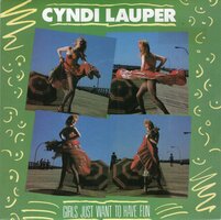 Cyndi Lauper - Girls just want to have fun + Right track wrong train (Vinylsingle)