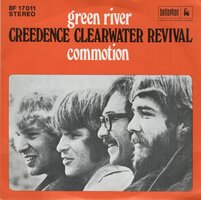Creedence Clearwater Revival - Green river + Commotion (Vinylsingle)