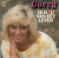 Corry Konings - Ik hou van het leven + Valentino (Vinylsingle)