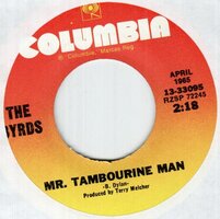 Byrds - Mr. Tambourine man + All I really want to do (Vinylsingle)