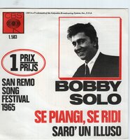 Bobby Solo - Se piangi, se ridi + Saro' un illuso (Vinylsingle)