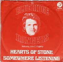 Blue Ridge Rangers (John Fogerty) - Hearts of stone + Somewhere listening (Vinylsingle)