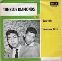 Blue Diamonds - Sukiyaki + Summer love (Vinylsingle)