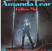 Amanda Lear - Follow me + Mother, look what they've done (Vinylsingle)