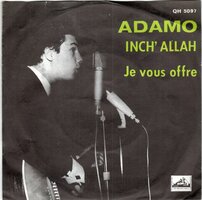 Adamo - Inch allah + Je vous offre (Vinylsingle)