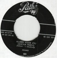 Adamo - Alleen Voor Jou (Amour Perdu) + Ik Roep Jouw Naam (Crier Ton Nom) (Vinylsingle)