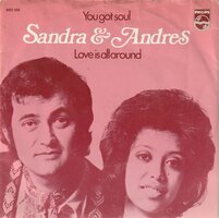 Sandra &amp; Andres - You got soul + Love is all around (Vinylsingle)