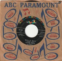 Lloyd Price - Hello Bill + Who's sorry now (Vinylsingle)
