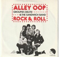 Groupies Delite - Alley oop + Rock &amp; Roll (Vinylsingle)