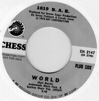 1619 B.A.B. - World + For Your Love (Vinylsingle)