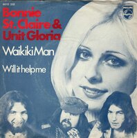 Bonnie St.Claire &amp; Unit Gloria - Waikiki man + Will it help me (Vinylsingle)