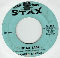 Booker T &amp; MG's - Be My Lady + Red Beans And Rice (Vinylsingle)