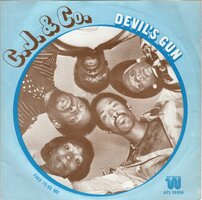 C.J. &amp; Co - Devil's gun + Free to be me (Vinylsingle)