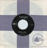 Crazy Rockers - Mamma-Pappa Twist + The third man (Vinylsingle)