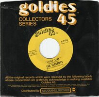 Elegants / Poni Tails - Little star + Born too late (Vinylsingle)