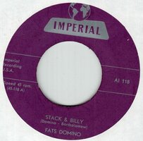 Fats Domino - Stack &amp; Billy + I want you to know (Vinylsingle)