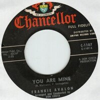 Frankie Avalon - You Are Mine + Ponchinello (Vinylsingle)