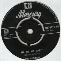 Gaylords - Ma ma ma Marie + Flamingo L'amore (Vinylsingle)