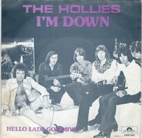 Hollies - I'm down + Hello lady goodbye (Vinylsingle)