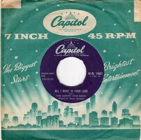 Johnny Otis - All I Want Is Your Love + The Light Still Shines In My Window (Vinylsingle)