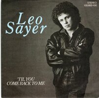 Leo Sayer - Till you come back to me + Train (Vinylsingle)