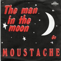 Moustache - Man in the moon + Go (Vinylsingle)