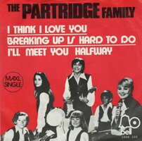 Partridge Family - I think I love you + Breaking up + I'll meet you (Vinylsingle)