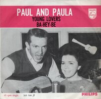 Paul &amp; Paula - Young lovers + Ba-hey-be (Vinylsingle)