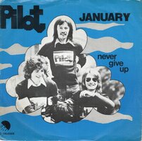 Pilot - January + Never given up (Vinylsingle)