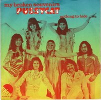 Pussycat - My broken souvenirs + Nothing to hide (Vinylsingle)