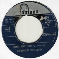 Spencer Davis Group - Gimme some lovin + Blues in F (Vinylsingle)