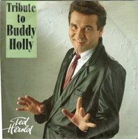 Ted Herold - Tribute To Buddy Holly + I Was A Fool (Vinylsingle)