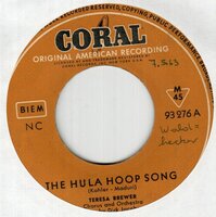 Teresa Brewer - Hula hoop song + Pickle up a doodle (Vinylsingle)