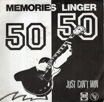 50/50 - Memories Linger + Just Can't Win (Vinylsingle)
