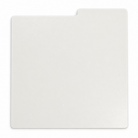 Vinylsingle Dividers White - 20 pieces