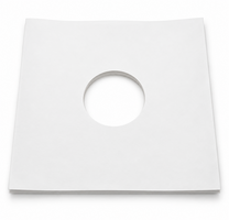 White Paper Sleeves with inner foil for 10" Vinyl/78RPM Records - 100 pieces