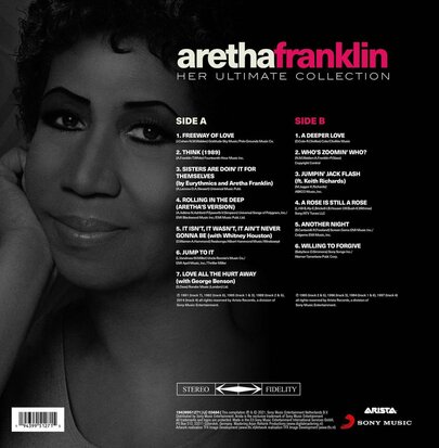 ARETHA FRANKLIN - HER ULTIMATE COLLECTION -COLOURED- (Vinyl LP)