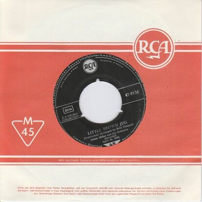 Glenn Miller - A String Of Pearls + Little Brown Jug (Vinylsingle)