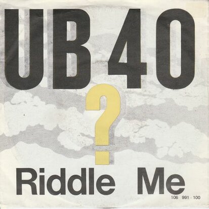 UB 40 - Riddle me + Dub Dub (Vinylsingle)