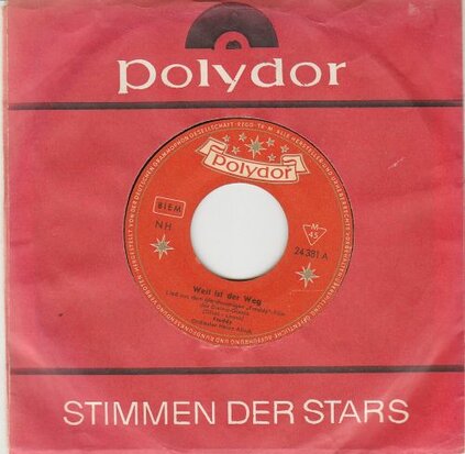 Freddy Quinn - Weit ist der weg + La guitarra Brasiliana (Vinylsingle)