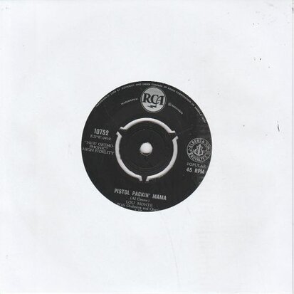 Lou Monte - Pistol Packin' Mama + Have Another (Vinylsingle)