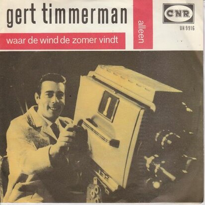 Gert Timmerman - Waar de wind de zomer vindt + Alleen (Vinylsingle)