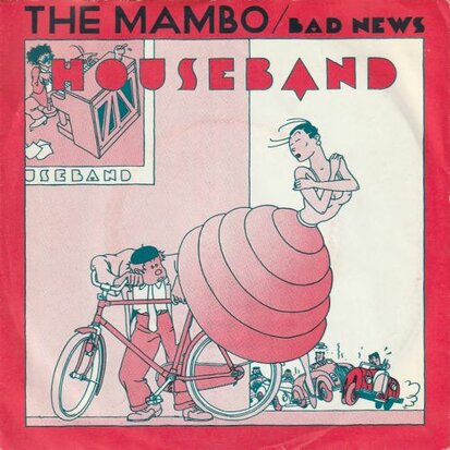 Houseband - The mambo + Bad news (Vinylsingle)